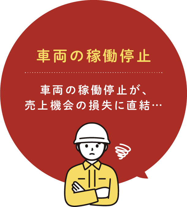 車両の稼働停止